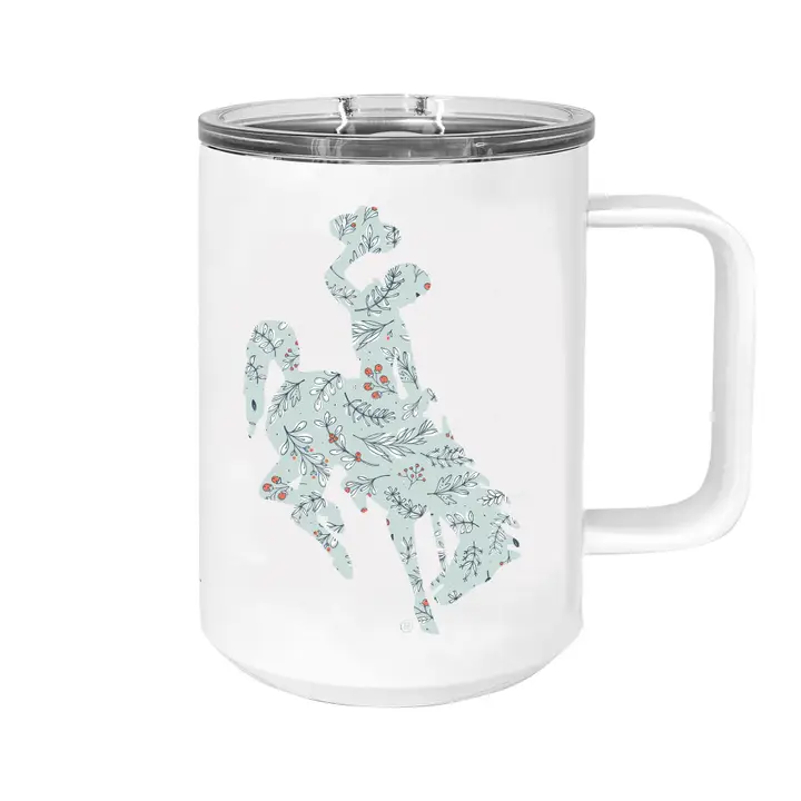 Blue Pip Berry Wyoming Steamboat Travel Mug