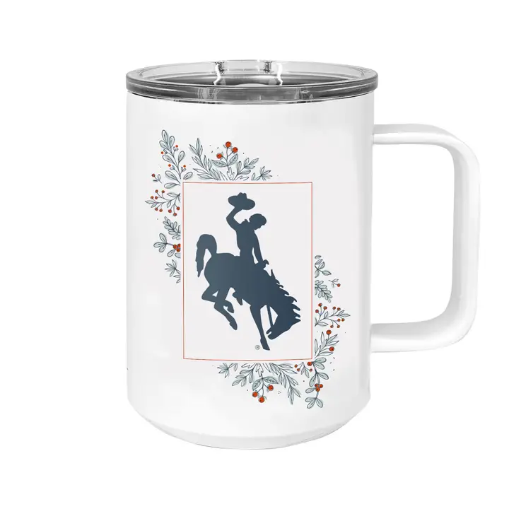 Winter Wyoming Steamboat Travel Mug