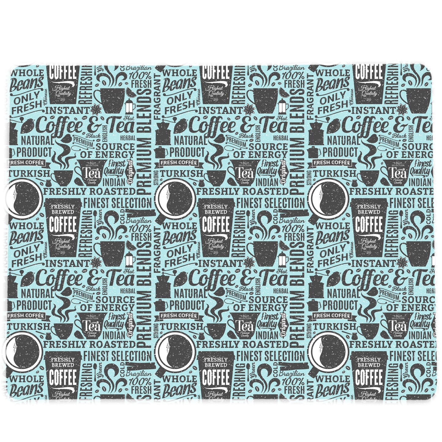 Newsprint Coffee Maker Mat