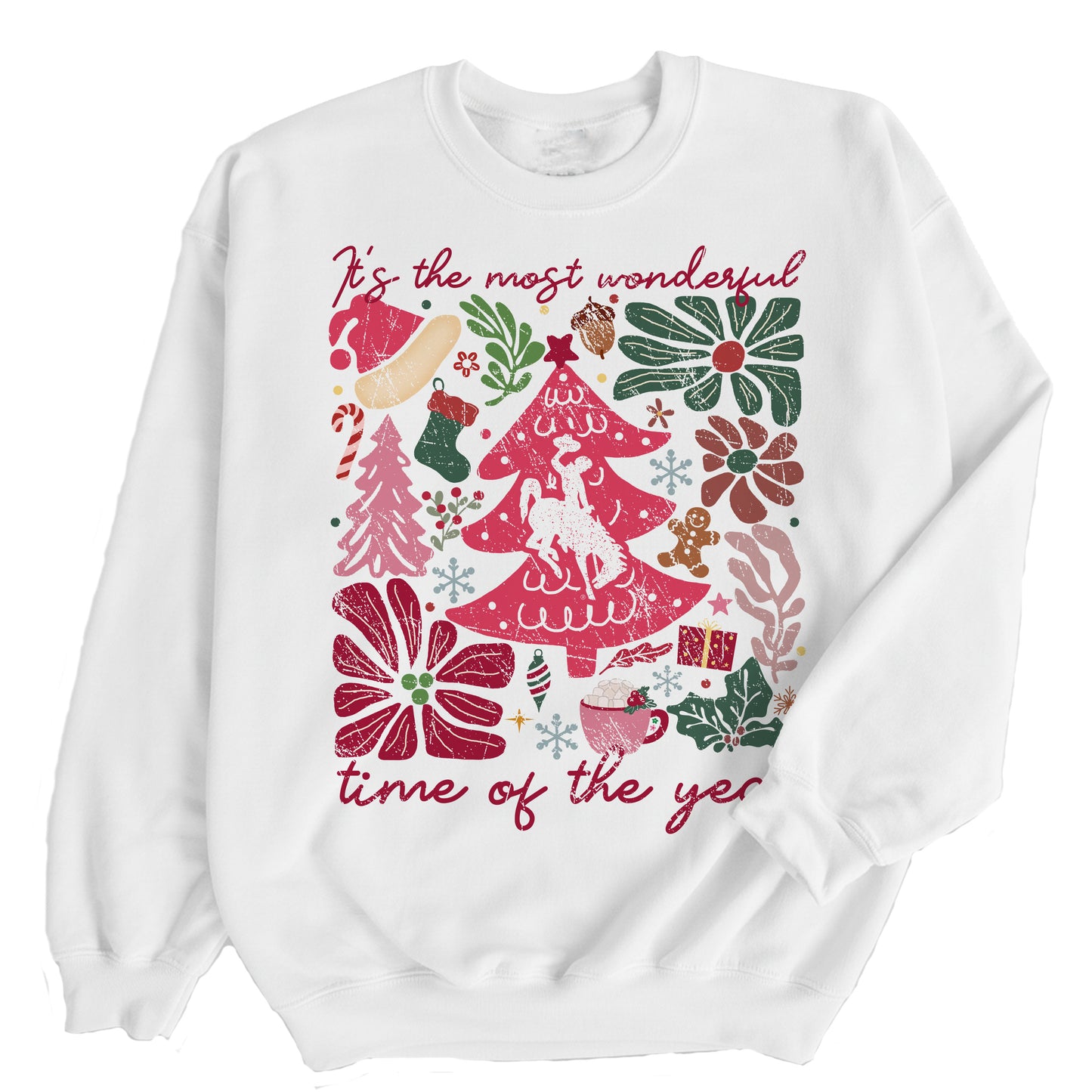 Most Wonderful Time of the Year Wyoming Christmas Sweatshirt