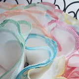 Rainbow sorbet collection - 1 dozen unpaper towels on bright white or natural birdseye