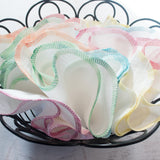 Rainbow sorbet collection - 1 dozen unpaper towels on bright white or natural birdseye
