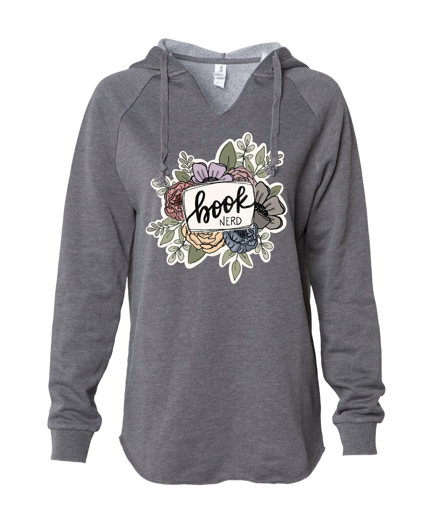 Book Nerd Womens Hoodie