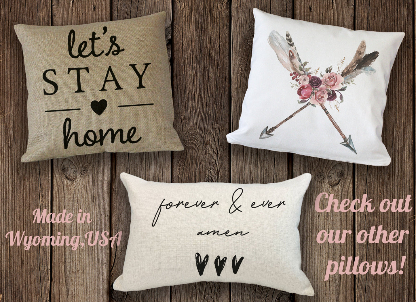 The Lord Bless You and Keep You Throw Pillow