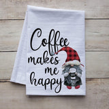 Coffee makes me happy gnome