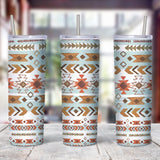 Southwestern Print Skinny Tumbler - 20oz - Perfect for Hot and Cold Drinks