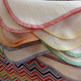 One Dozen Rainbow Unpaper Towels