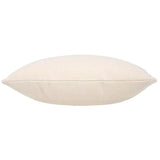 a white pillow on a white background