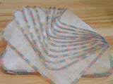 Multi color One Dozen Paperless Towels