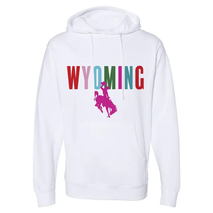 Bright Wyoming Sweatshirt or Hoodie – Cozy Western Pride Apparel