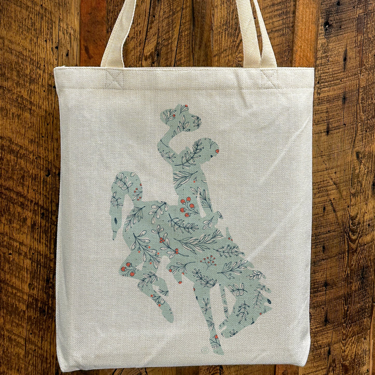 Blue Pip Berry Bucking Horse Tote