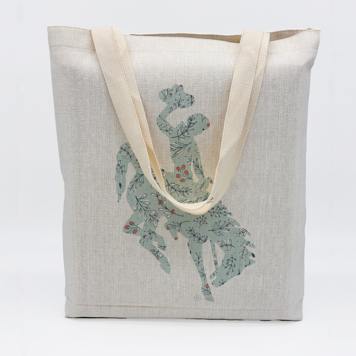 Blue Pip Berry Bucking Horse Tote