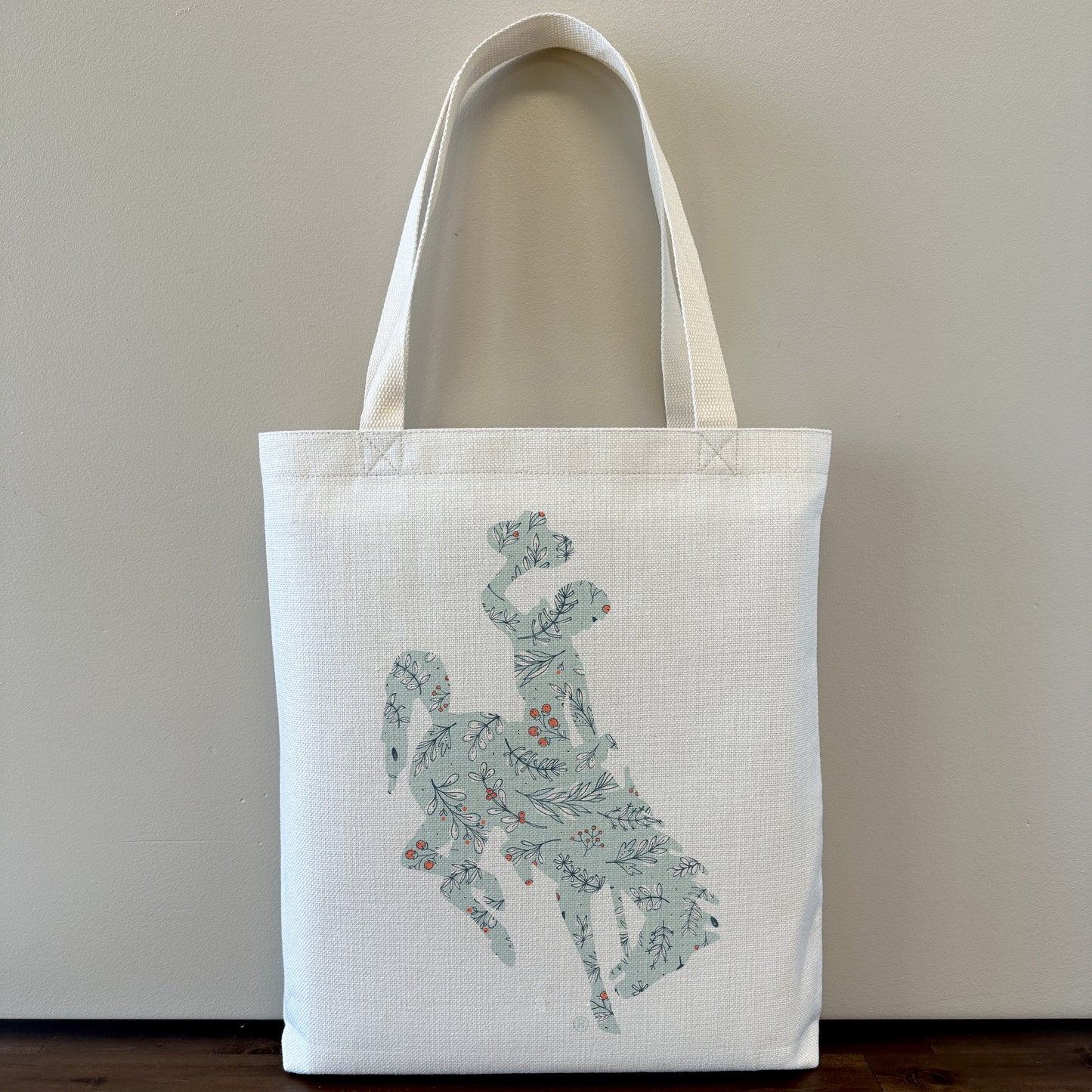 Blue Pip Berry Bucking Horse Tote