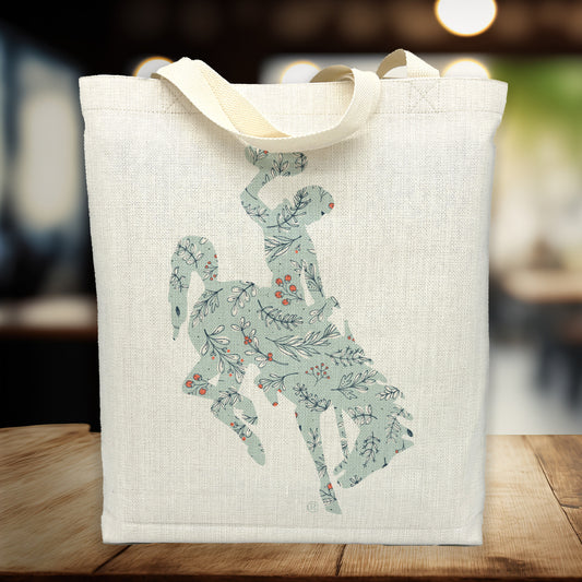 Blue Pip Berry Bucking Horse Tote