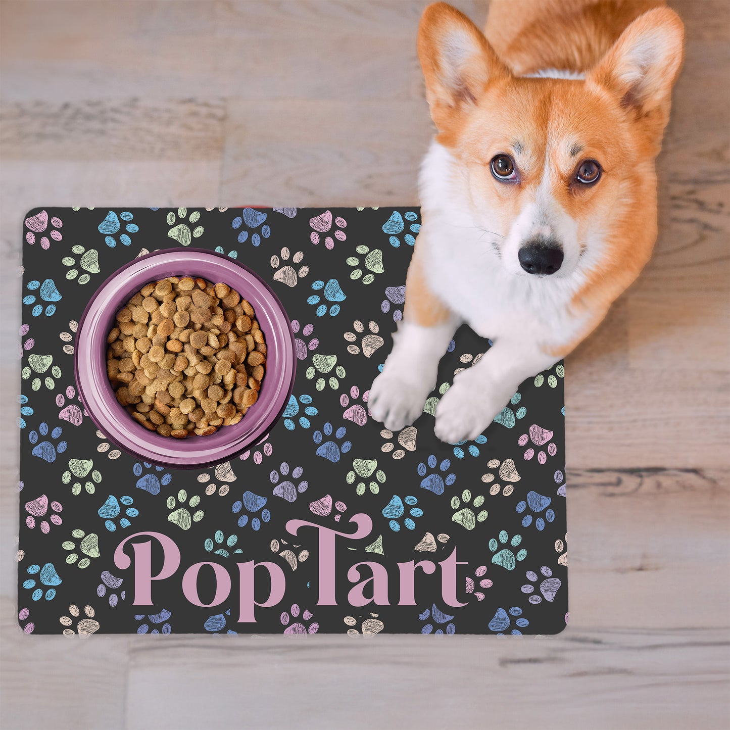 Pastel Paws Custom Pet Placemat