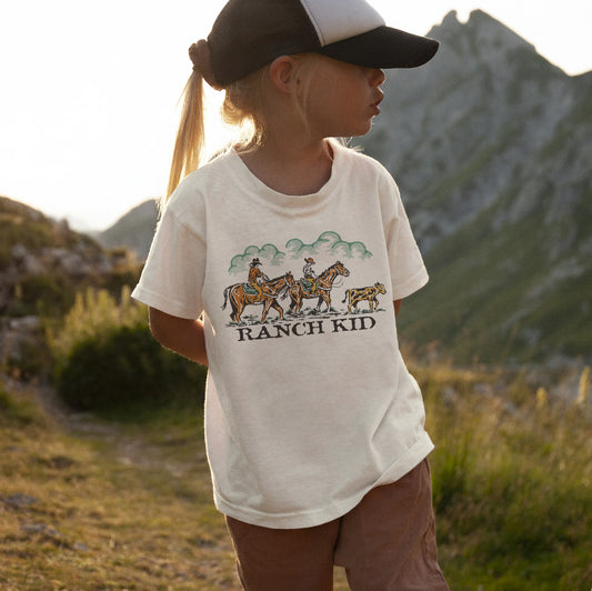 Ranch Kid T-Shirt – Western Cowboy Kids Tee Made in Wyoming