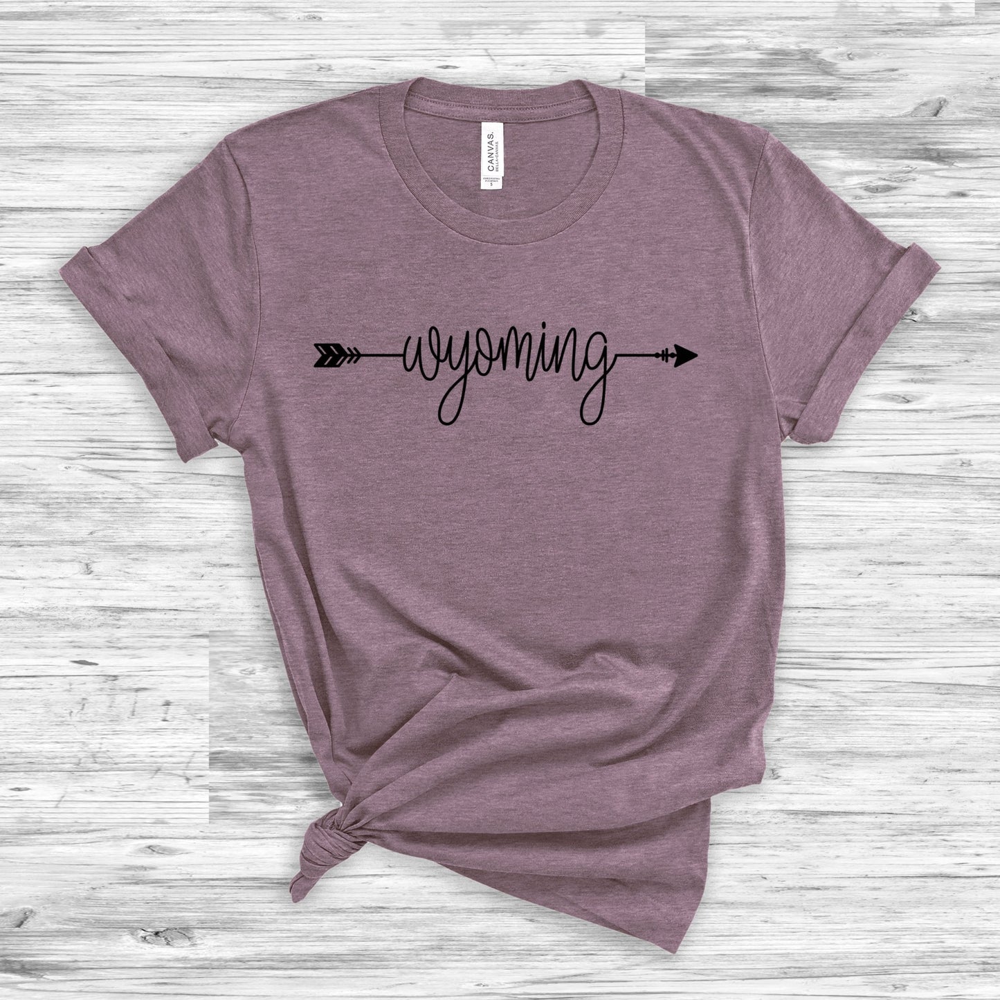 Wyoming Arrows T-shirt heather orchid