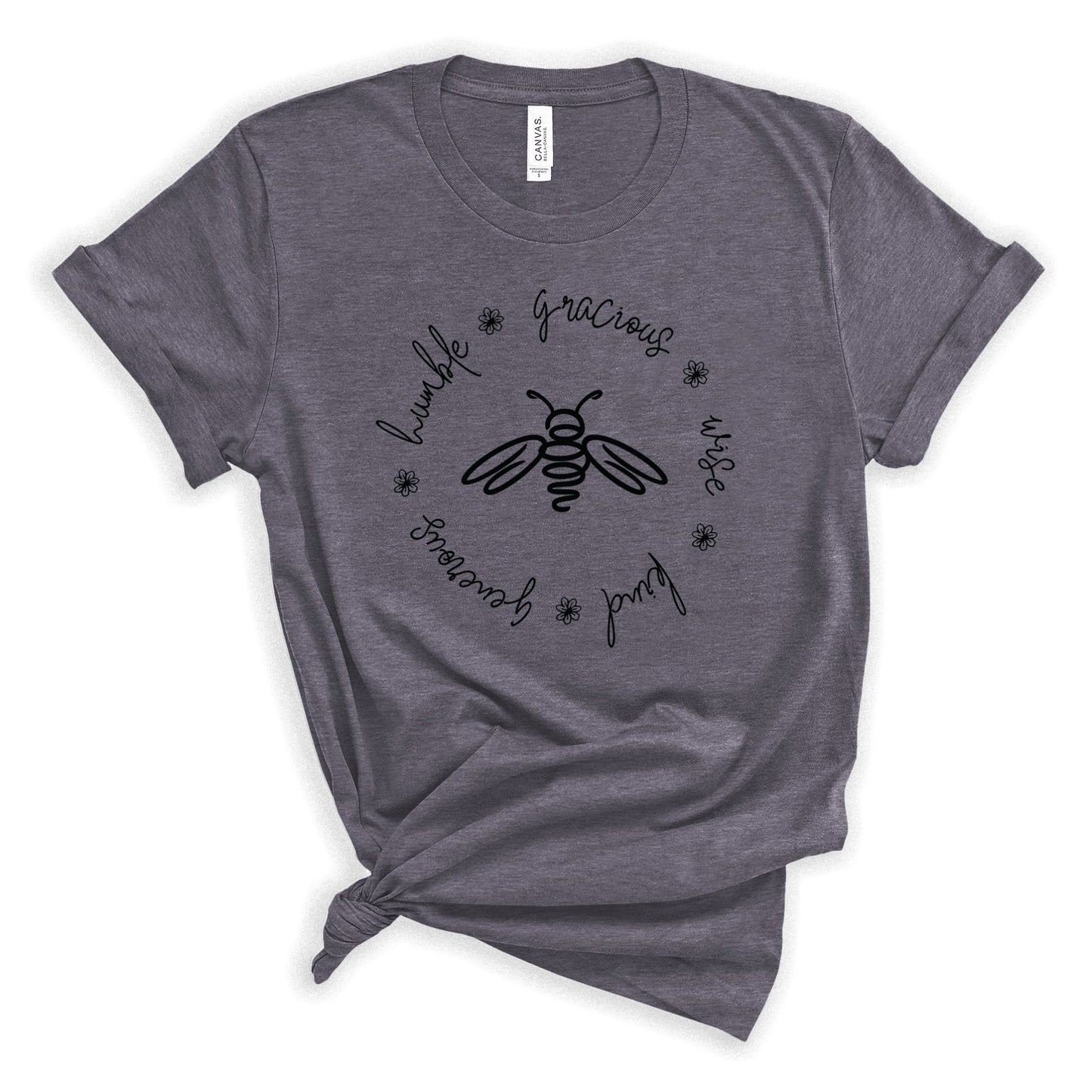 Bee humble T-Shirt heather storm