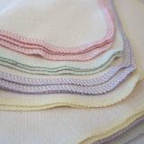 Spring Mix "unpaper" paperless towels in bright white or natural birdseye - reusable paper towel alternative