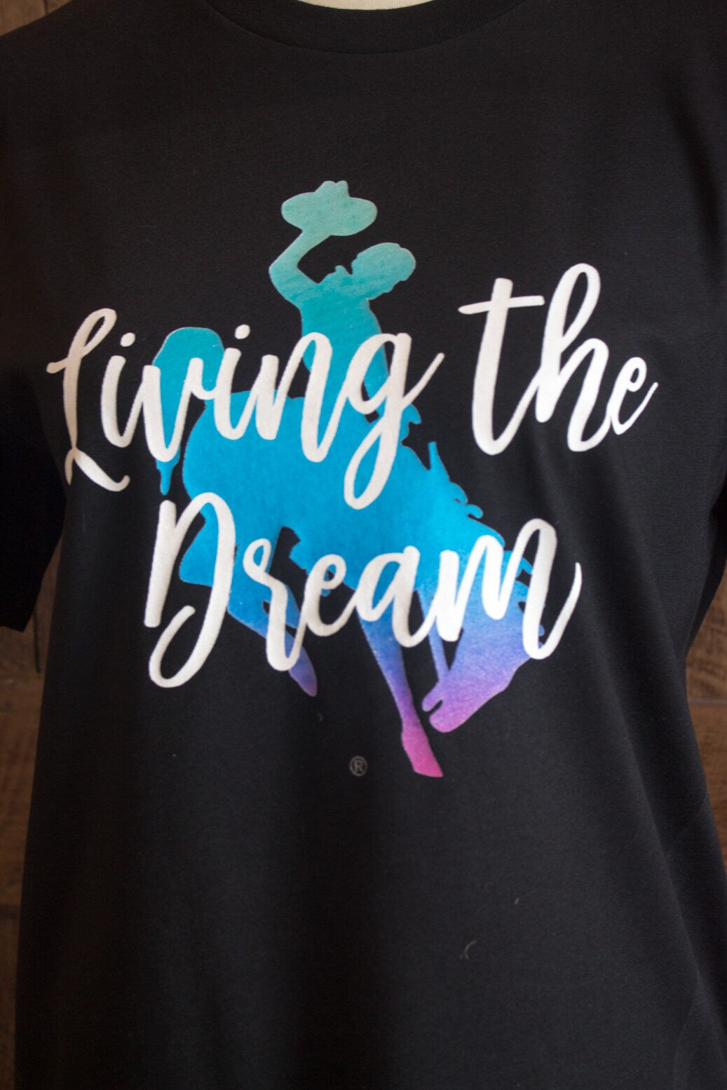 Living the Dream Wyoming T-Shirt