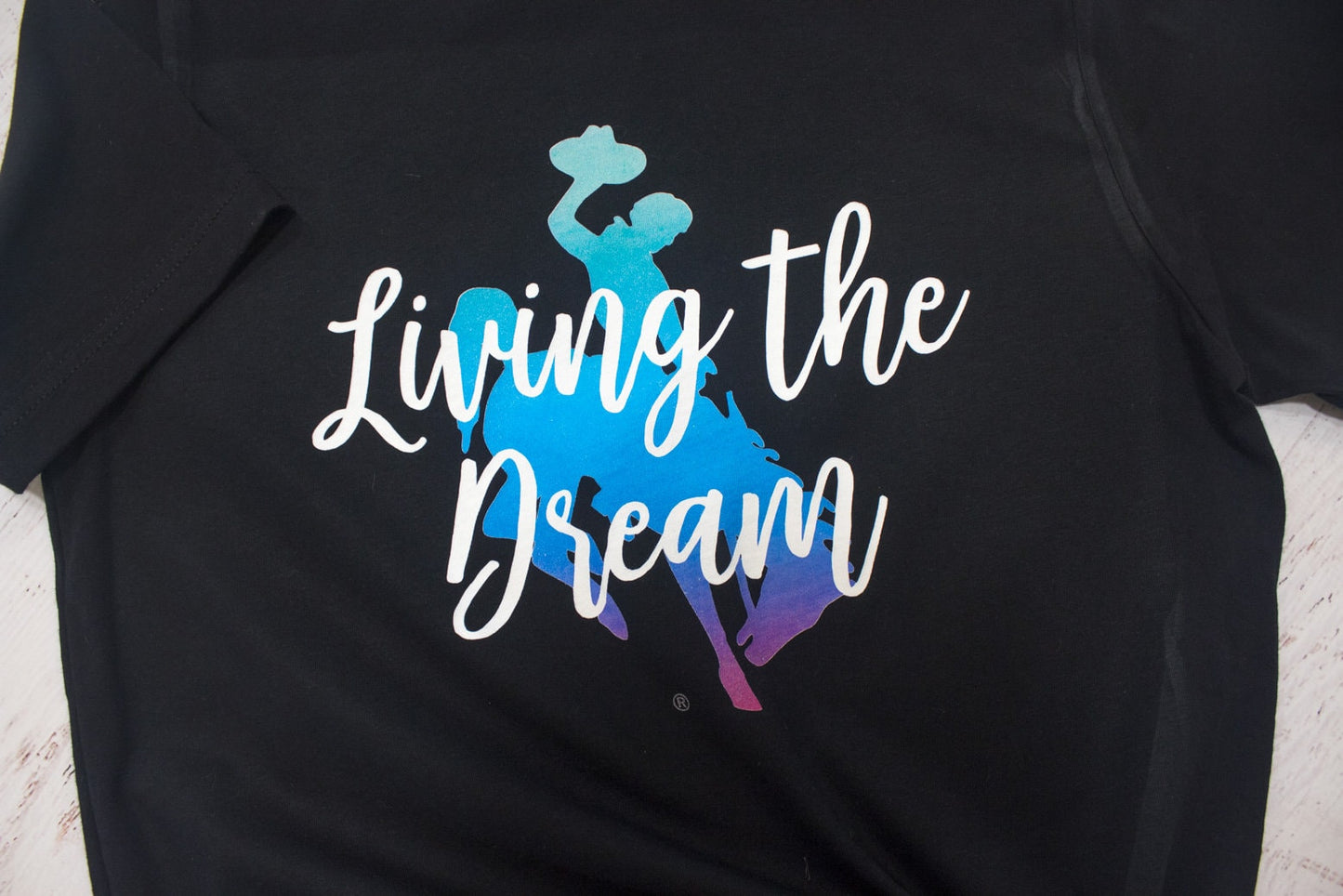 Living the Dream Wyoming T-Shirt