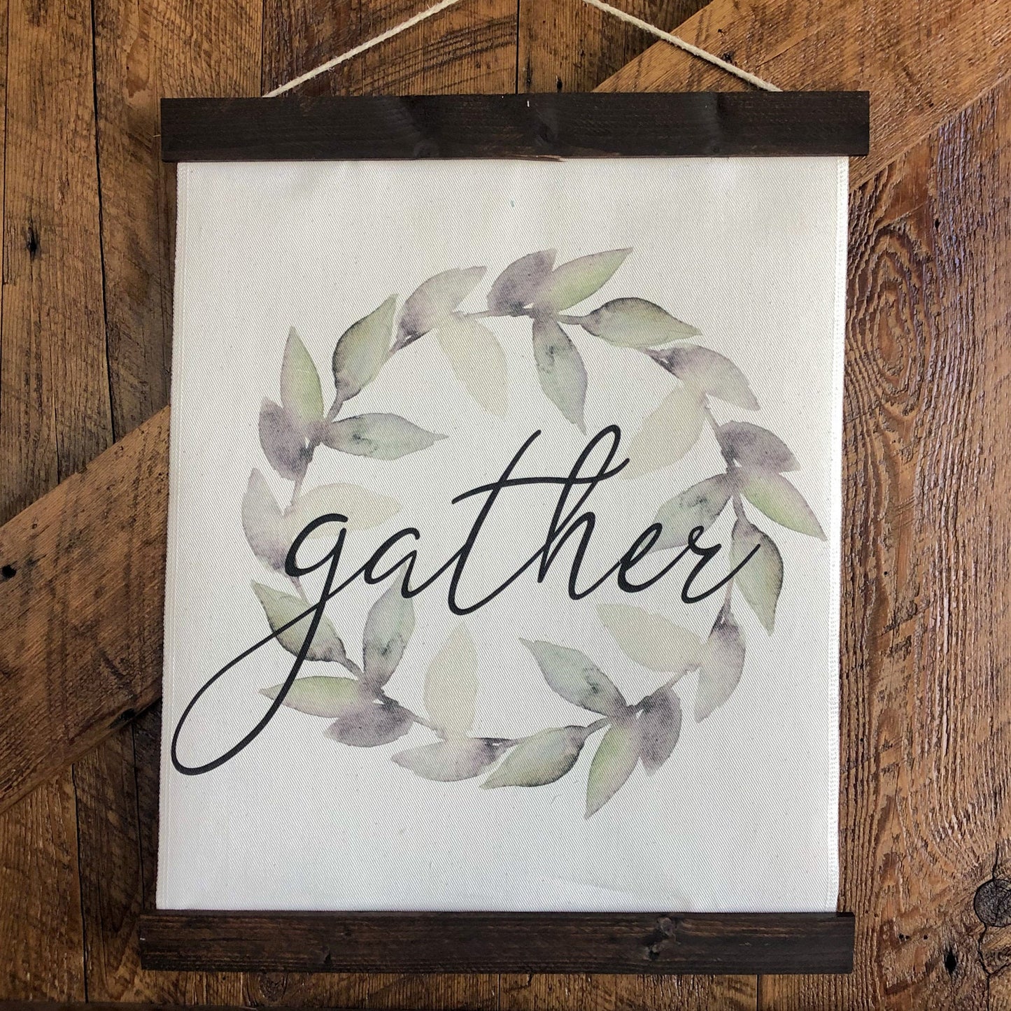 Gather Canvas Wall Art