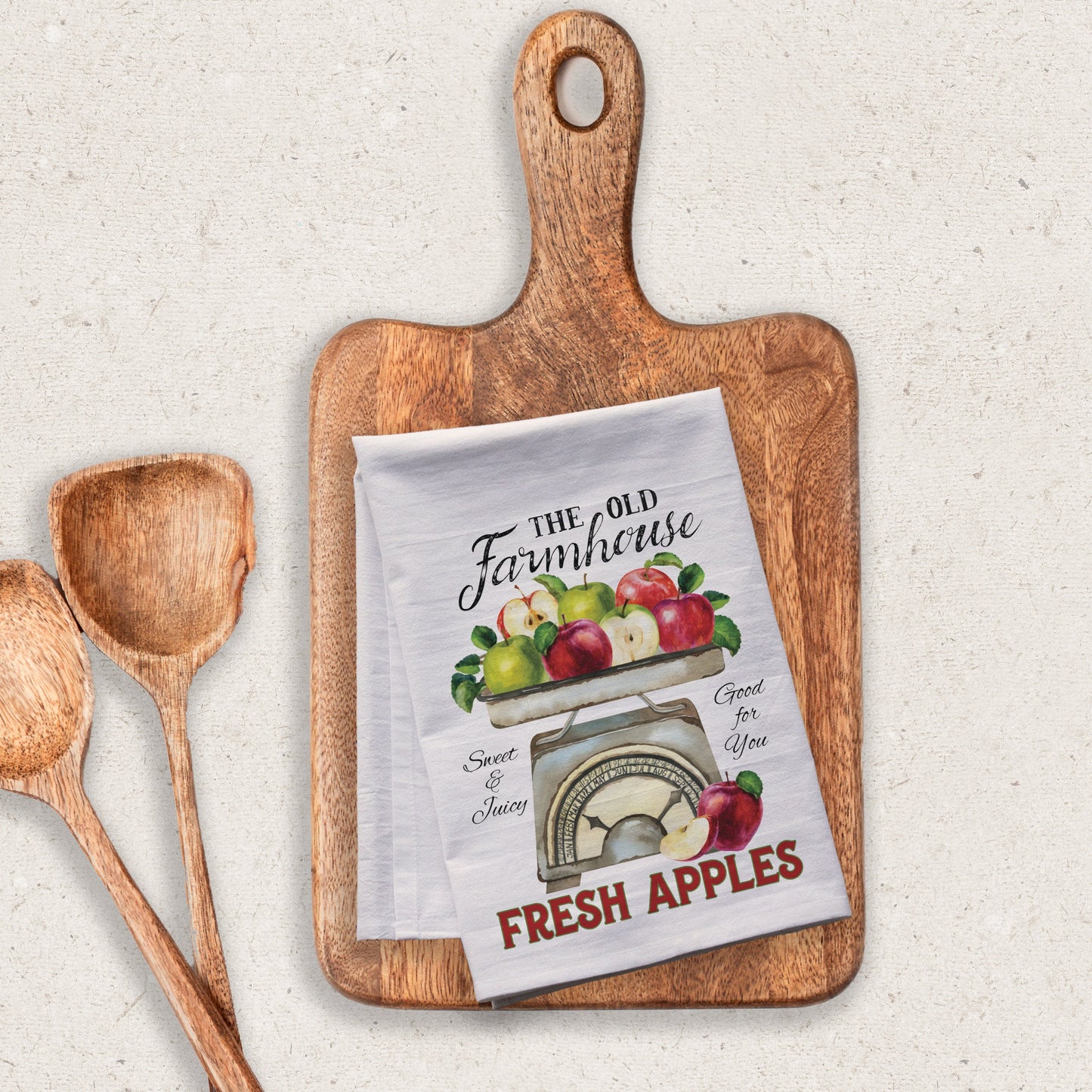 Fresh Apples Tea Towel