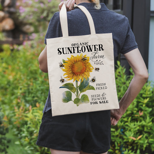 Sunflower Farm Tote Bag