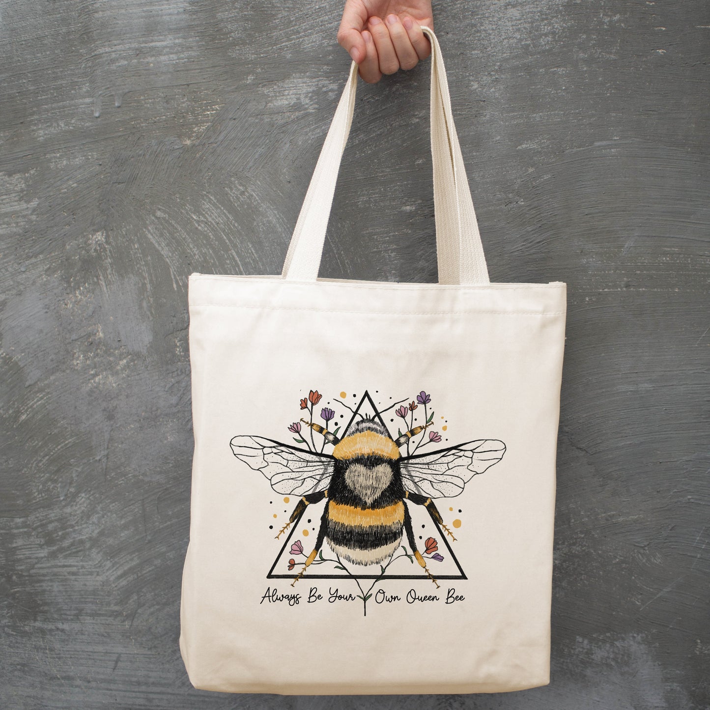 Be Your Own Queen Bee Tote Bag