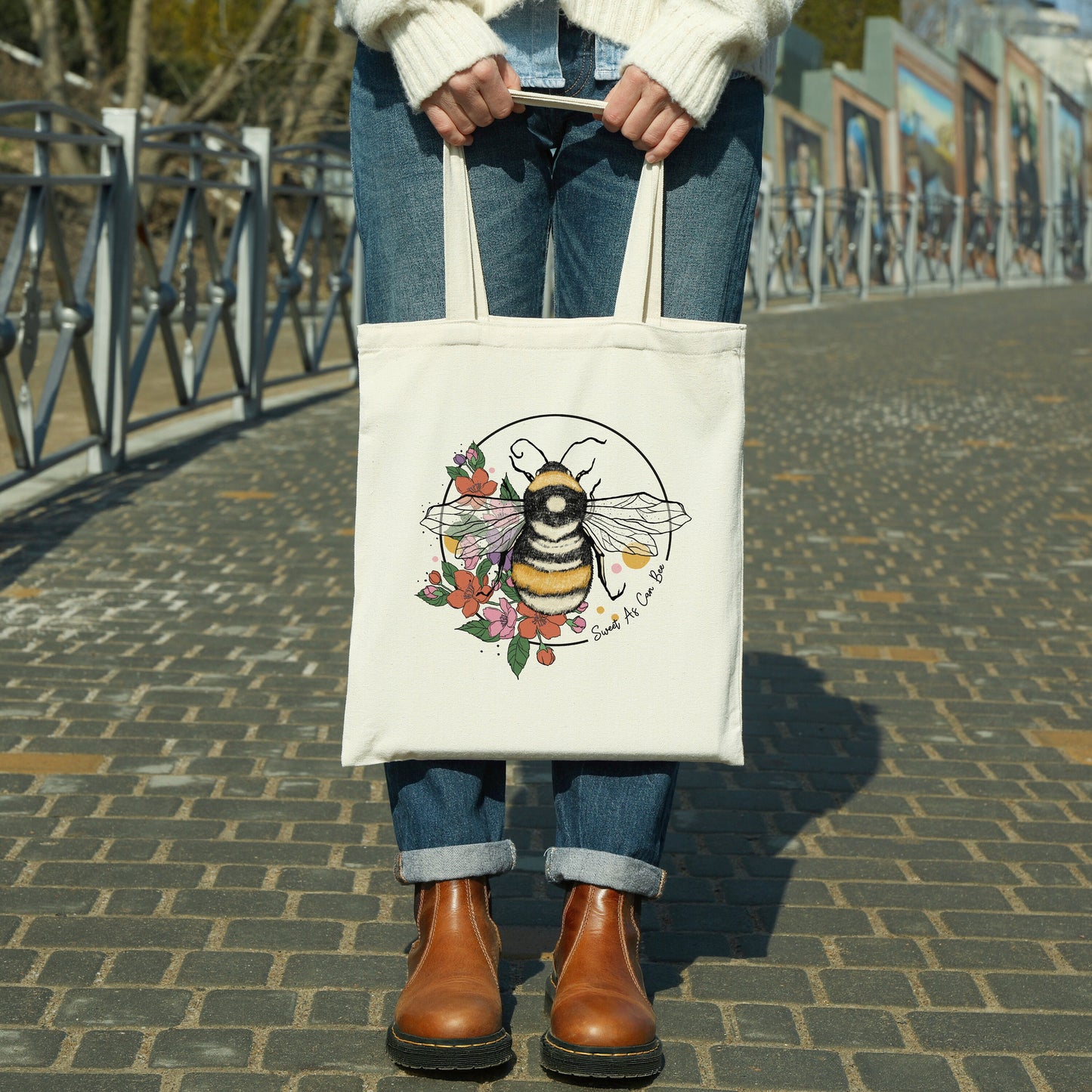 Sweet As Can Bee Tote Bag