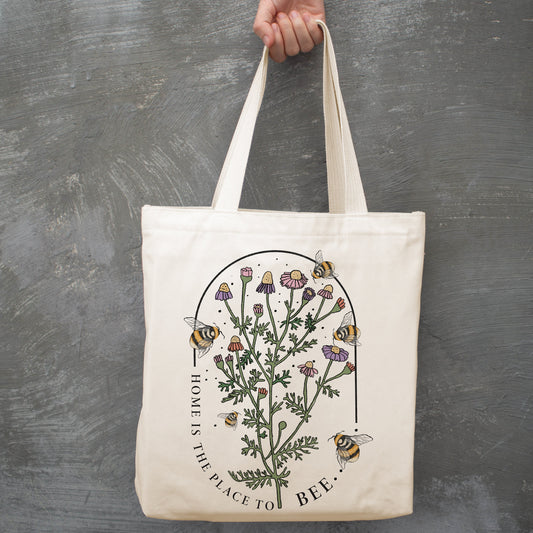 Home Is The Place To Bee Tote Bag