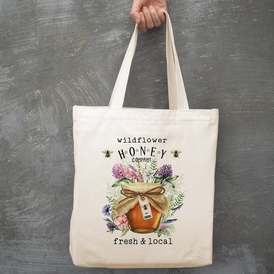 Fresh Wildflower Honey Tote Bag