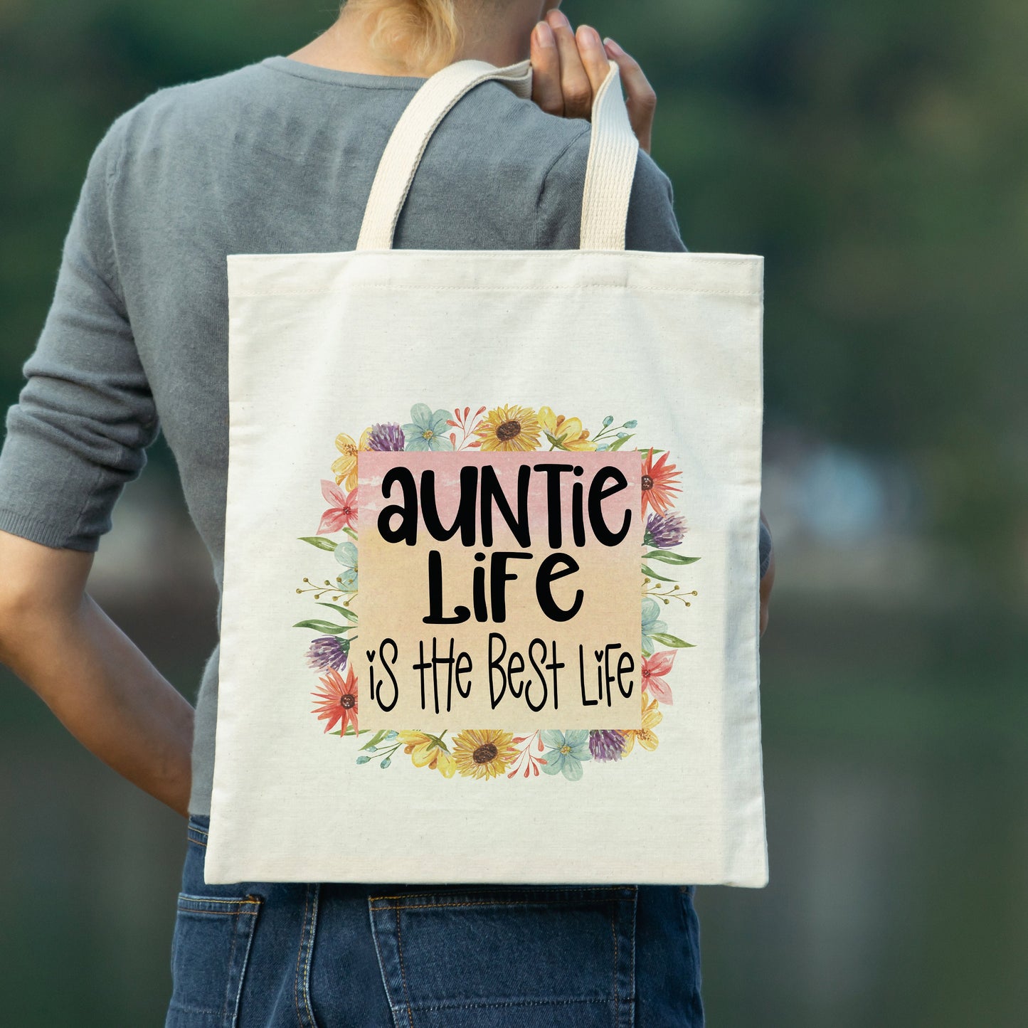 Auntie Life Tote Bag