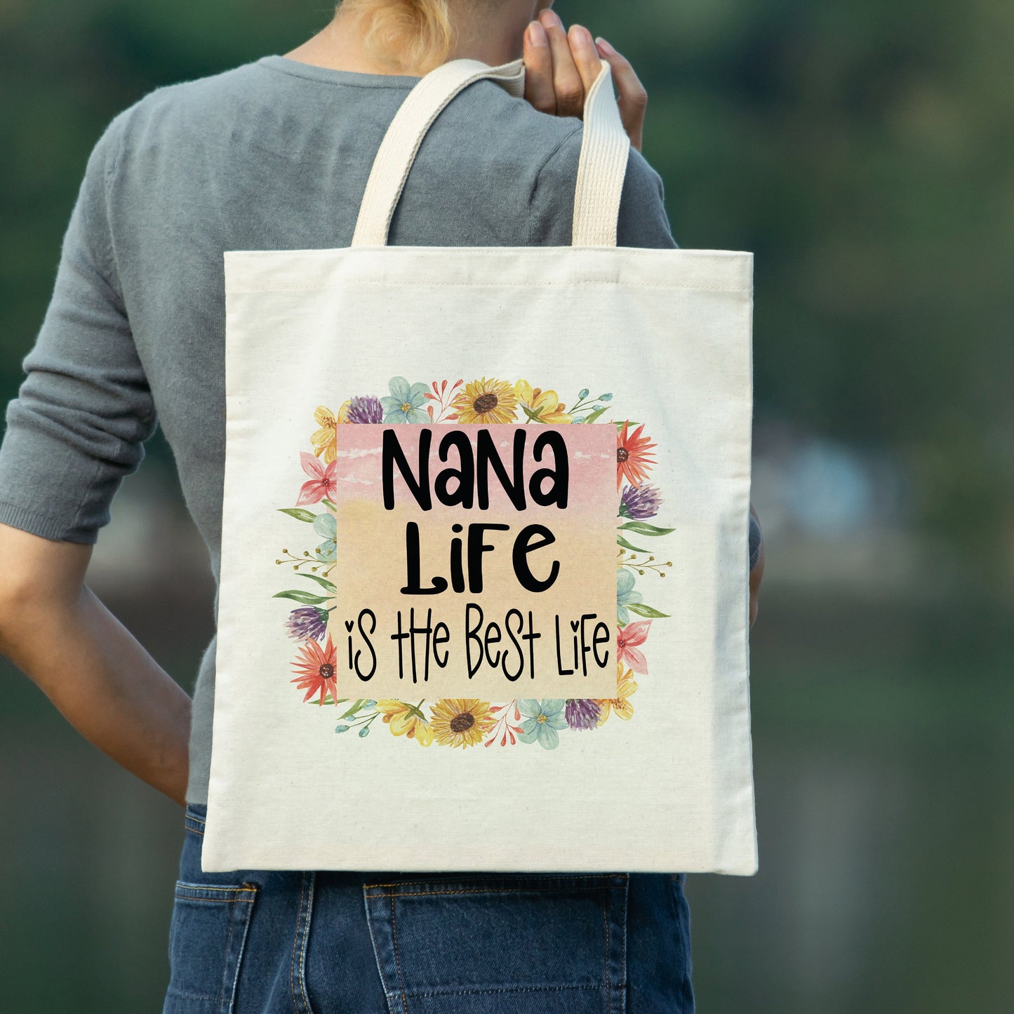 Nana Life Best Life Tote Bag