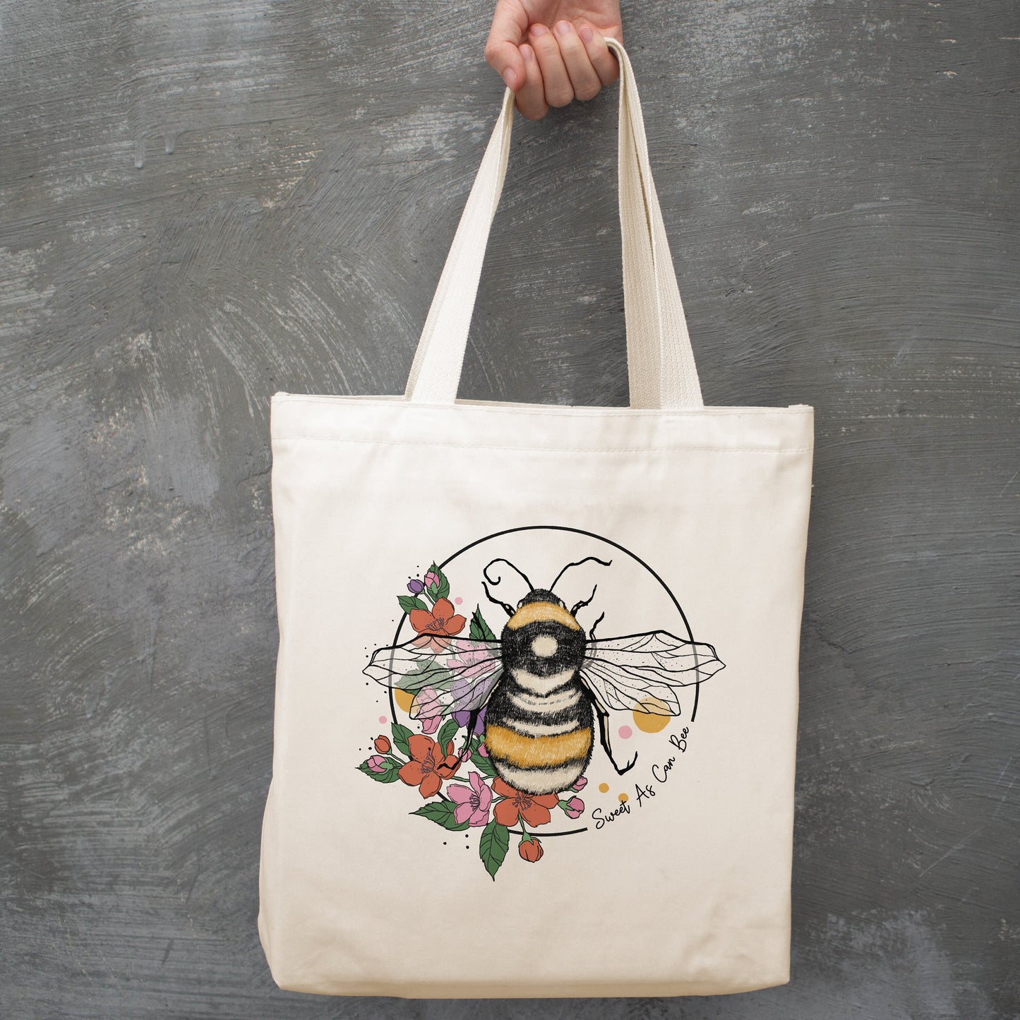 Sweet As Can Bee Tote Bag