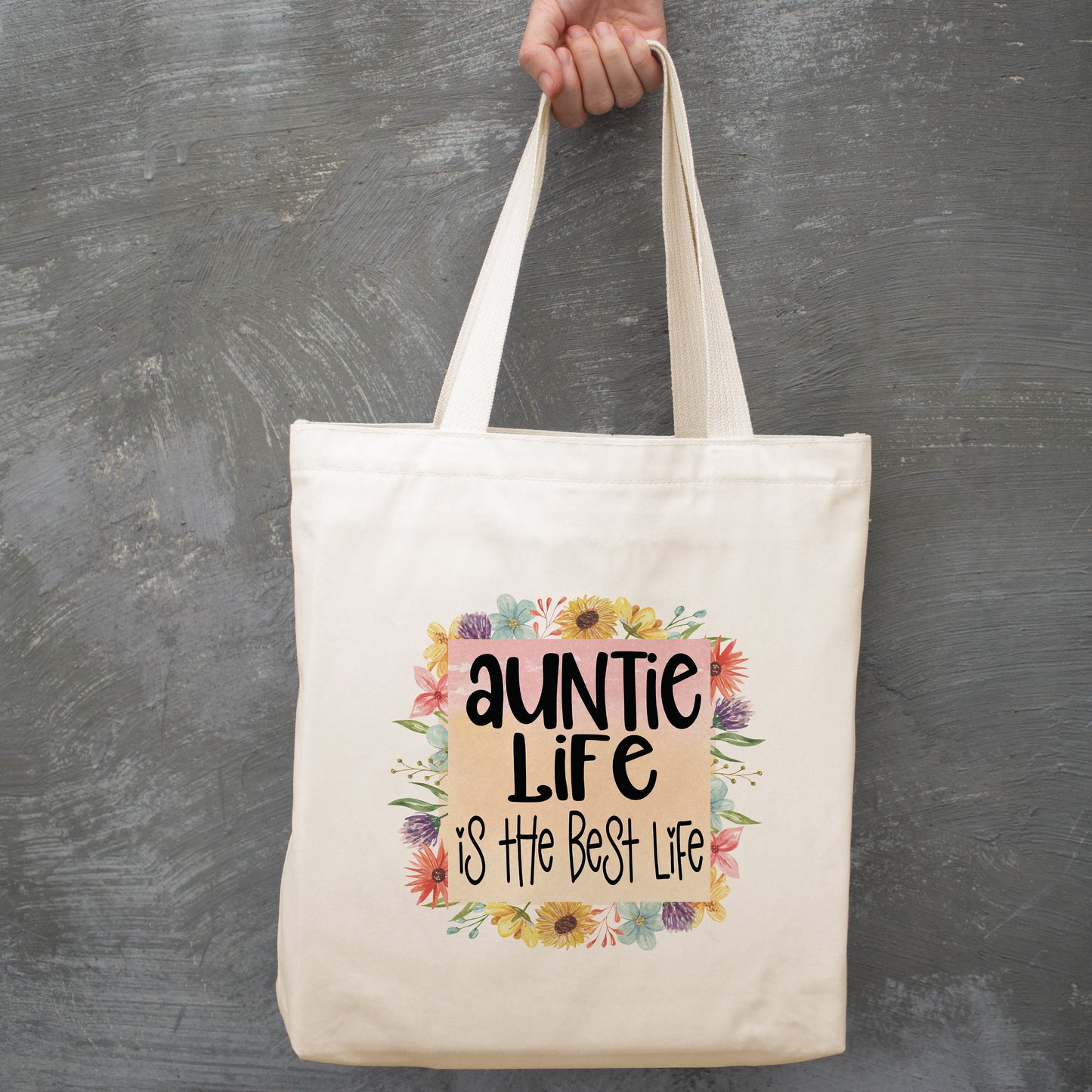 Auntie Life Tote Bag