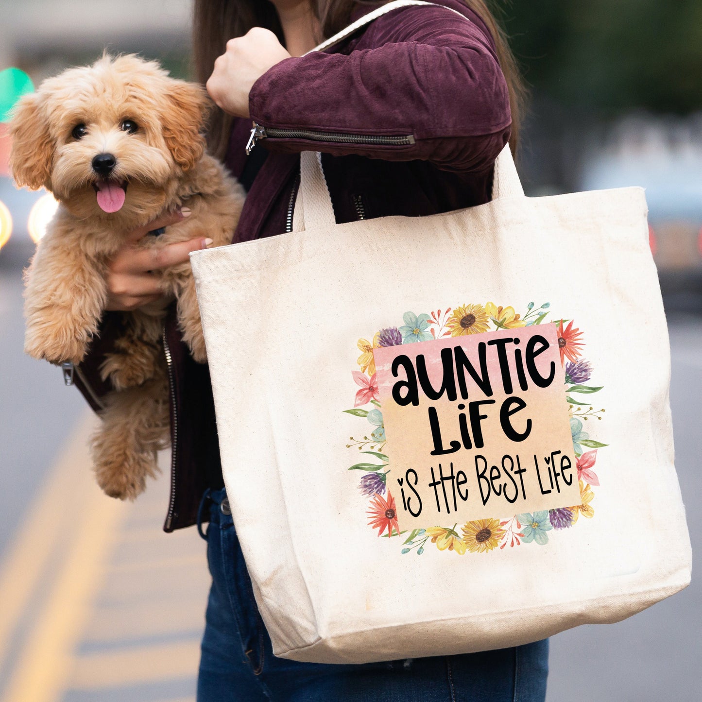 Auntie Life Tote Bag