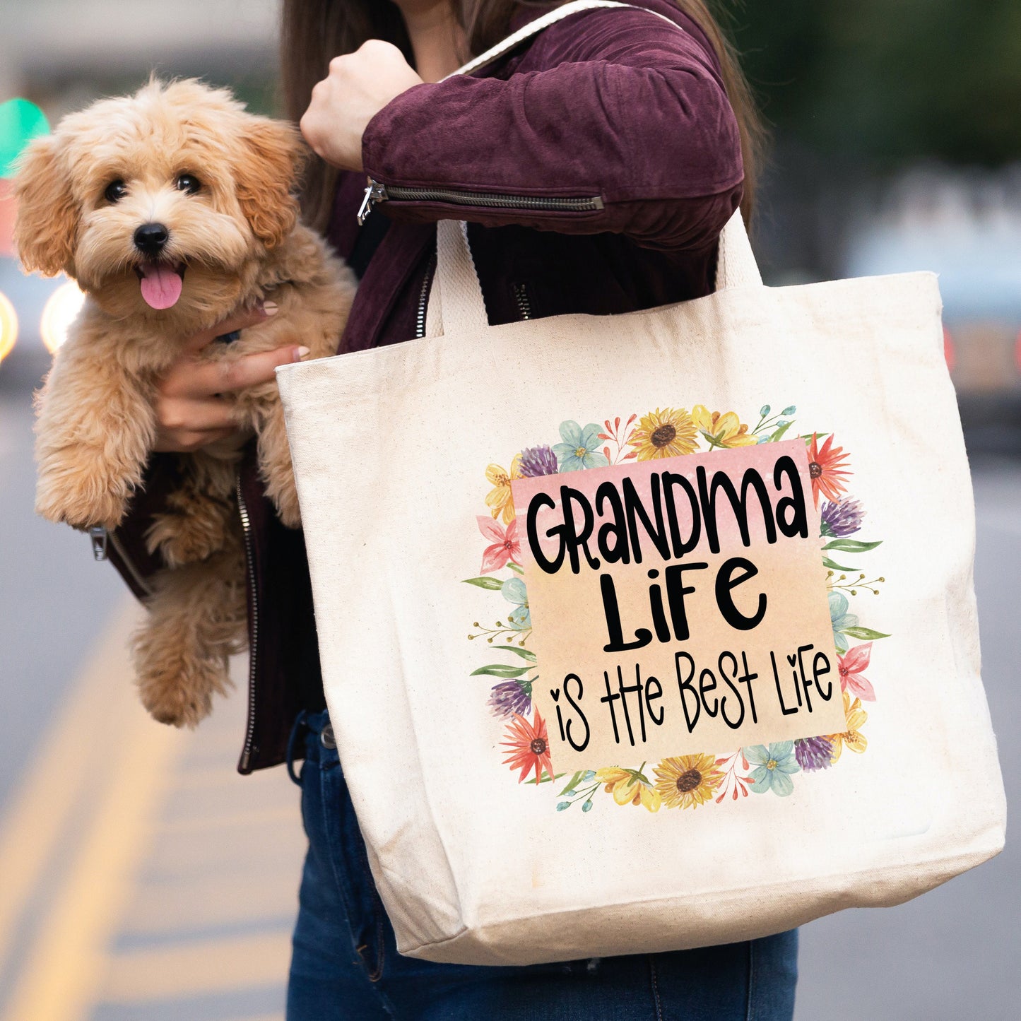 Grandma Life Tote Bag