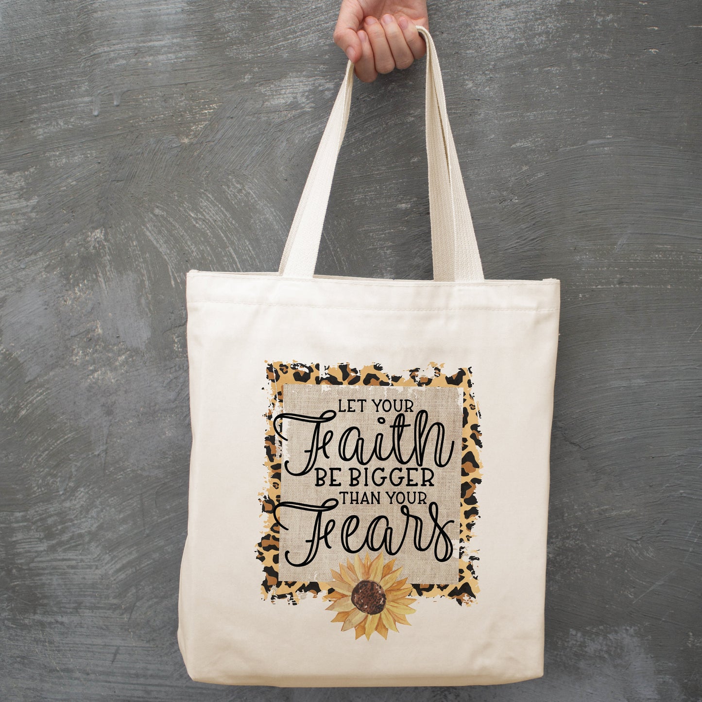 Faith is Bigger Tote Bag