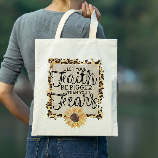 Faith is Bigger Tote Bag