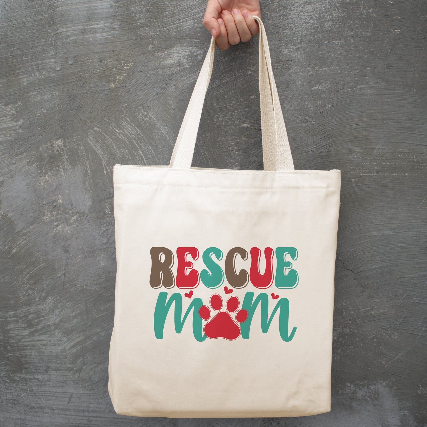 Rescue Mom Tote Bag