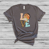 Love Basketball Pastel Flowers, Basketball girl, Basketball mom, Love of the court