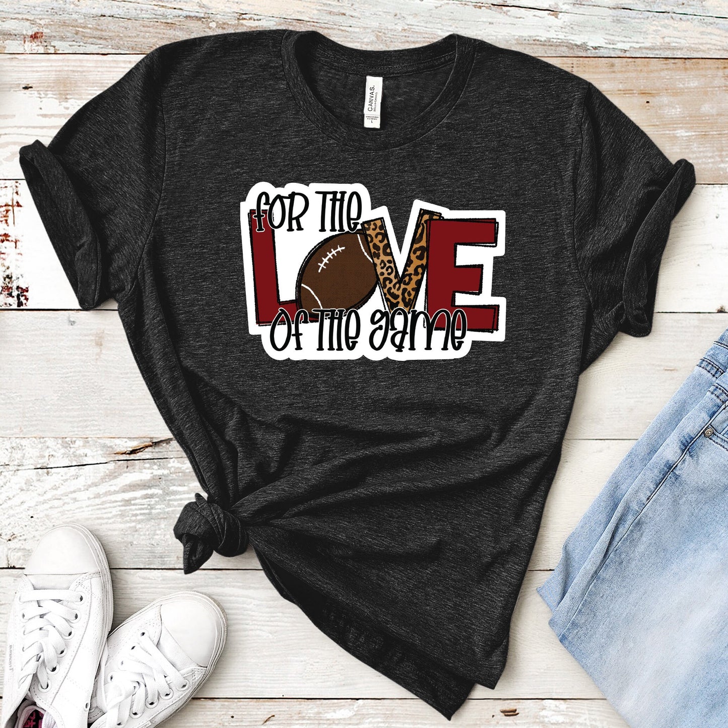 Love of the Game Football T-Shirt